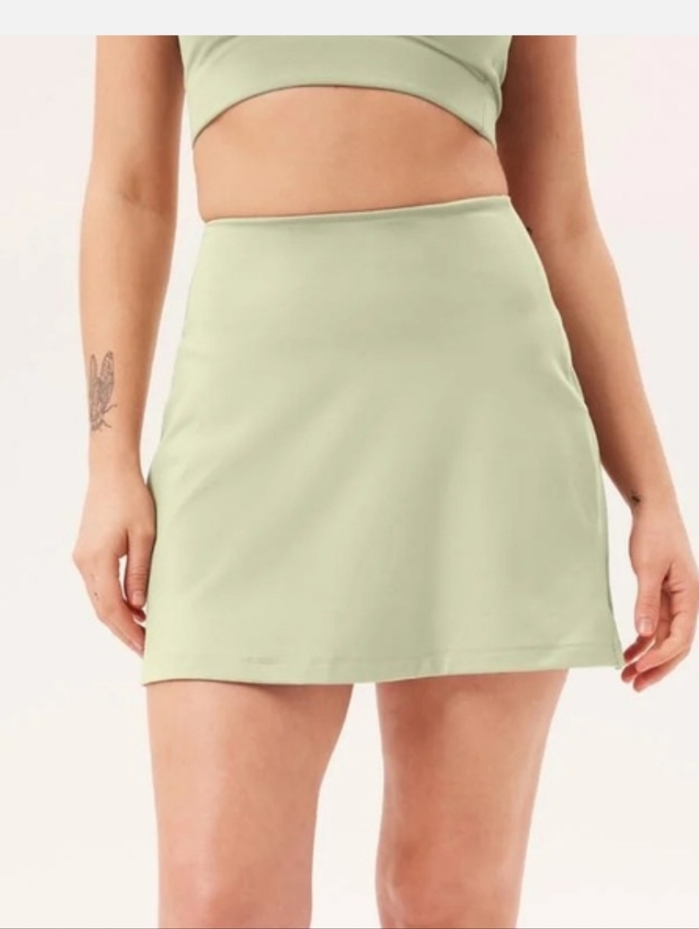 Girlfriend Collective Sport Skort Size M Athleisure, yoga,running, hiking, gym.